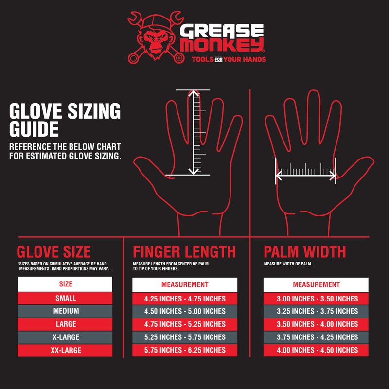 Grease Monkey Disposable Nitrile All Purpose Gloves, Pack of 100, X-Large, Black - Image 2