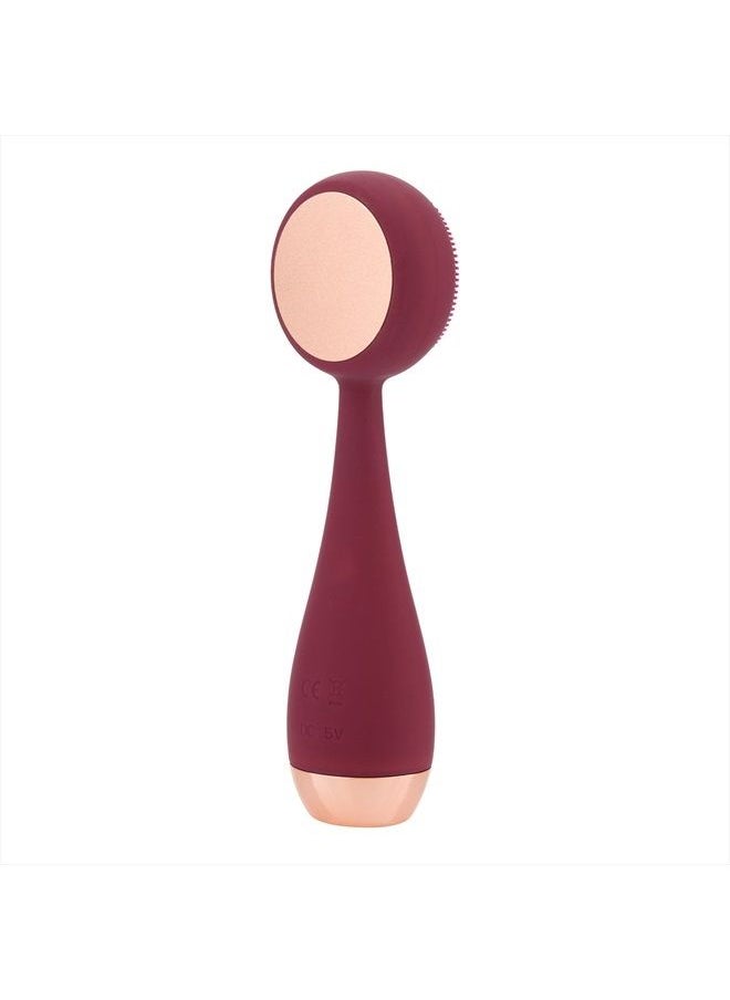 PMD Beauty PMD Clean Pro - Smart Facial Cleansing Device with Silicone Brush & ActiveWarmth Anti-Aging Massager - Waterproof - SonicGlow Vibration Technology - Clear Pores & Blackheads - Lift, Firm, & Tone Skin  - Image 1