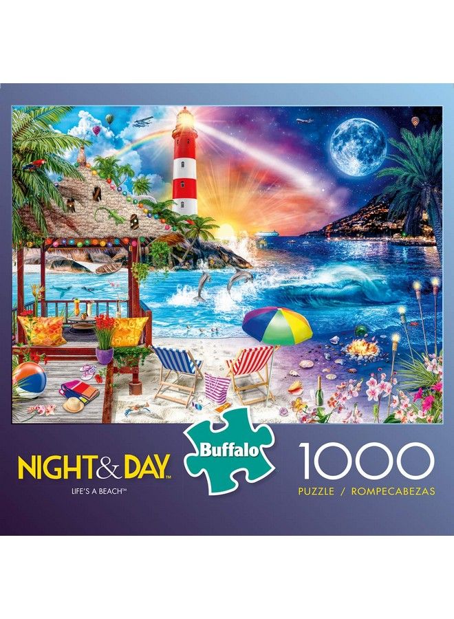 Buffalo Games Life A Beach 1000 Piece Jigsaw Puzzle Multi, 26.75"L X 19.75"W - Image 3