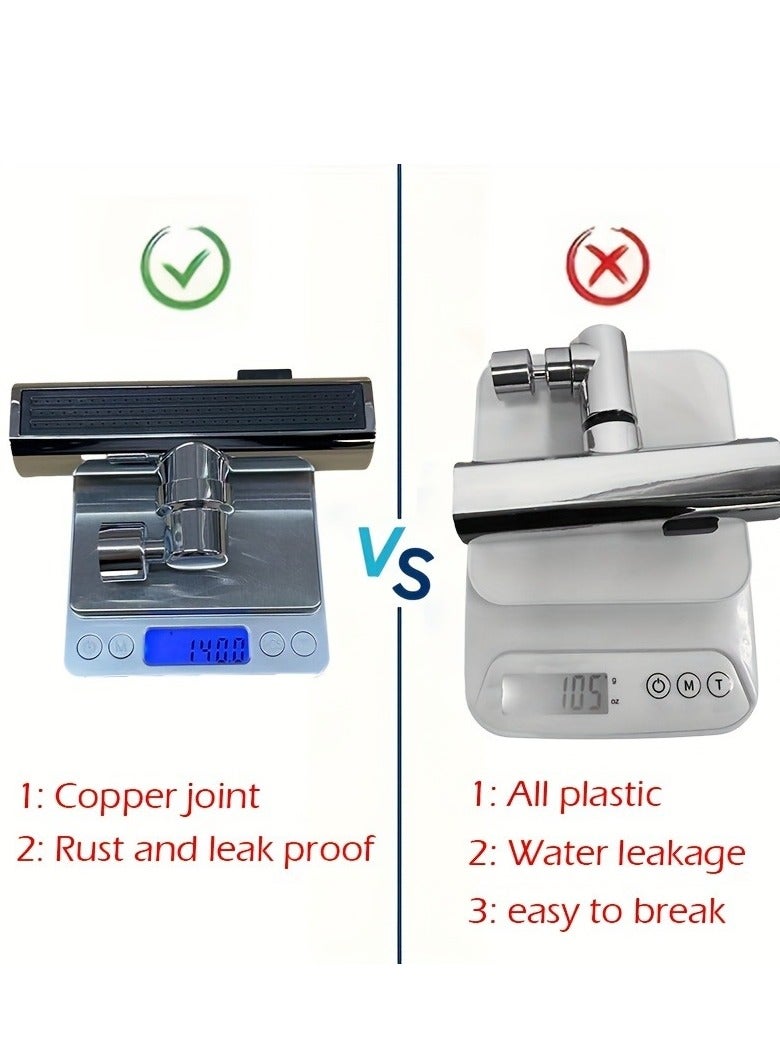 1pc Multifunctional Faucet Adapter Faucet, Bathroom Washbasin Faucet, Sink Faucet Replacement Accessories, Home Essential - Image 4