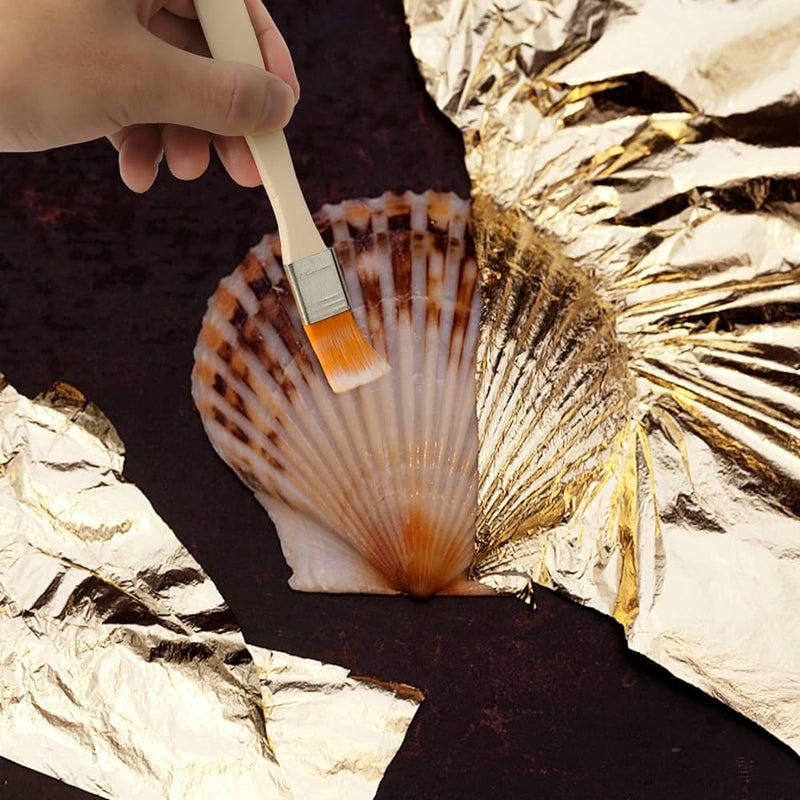 Gold Leaf Glue100ML Gold Leafing Glue for Pasting Foil Gilding Resin Art Decoration Crafting Paintings Nail Deco Furniture Interior Gilding Glue  - Image 4