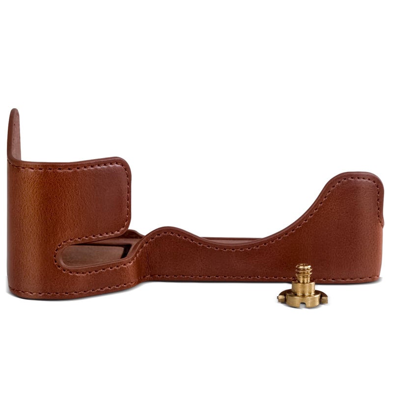 Rieibi Alpha 7 IV Camera Case, PU Leather Half Case for Sony a7 IV a7S III A1 Digital Camera, Protective Case for Sony A7M4 A7SM3 Alpha 1 A7IV - Image 1