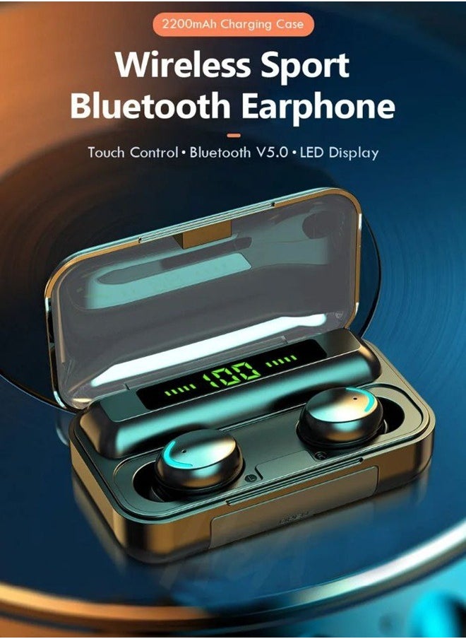 Headset Bluetooth Earbud Black