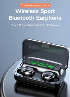 TWS Headset Bluetooth Earbud Black  - Image 3
