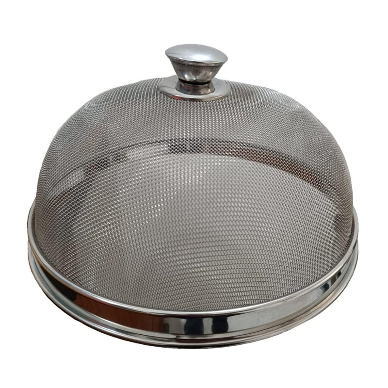 Damurhu Pure Stainless Steel Net Dish CoverMultipurpose 304 Food Grade Mesh Dome Food Cover FoodFruitsVegetables Dome Cover Net 8 NO 8 x 8 x 47 INCH Set of 1 PCS  - Image 1