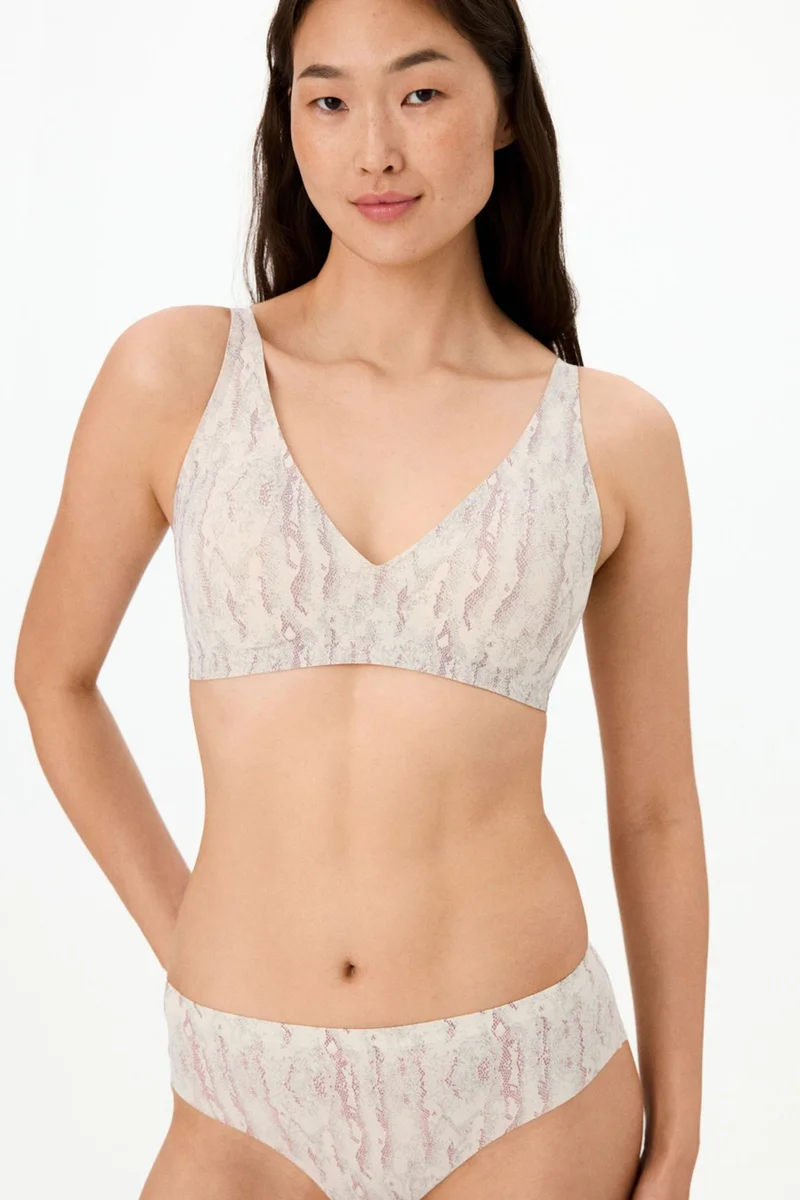 Penti PENTI No-Show Fit Decolette Snake Print Padded Bra