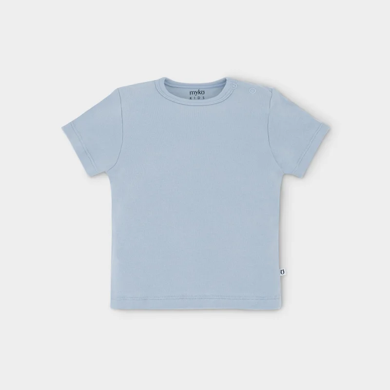 myko kids Solid Blue-Legging