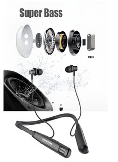 Haino Teko Haino Teko HN-80 Wireless Bluetooth Neckband Earphone 80 Hours Nonstop Play Music  - Image 3