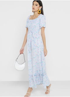Ditsy Print Dress