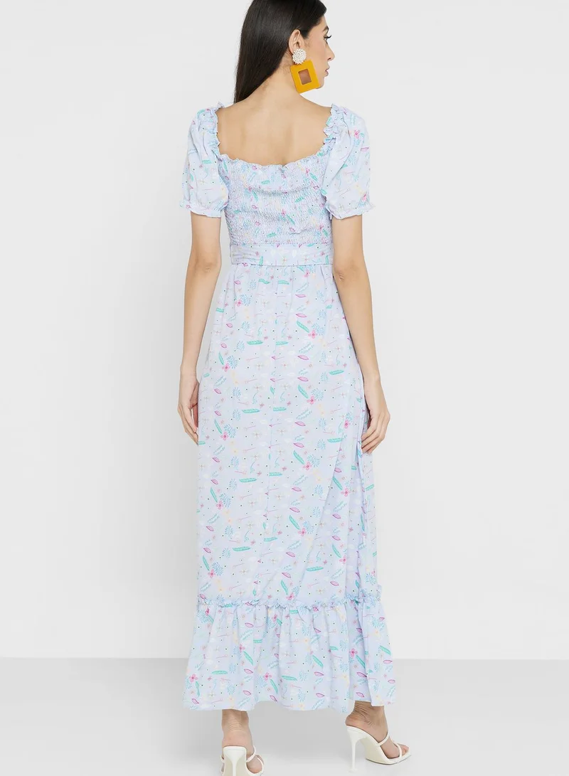 ايلا Ditsy Print Dress