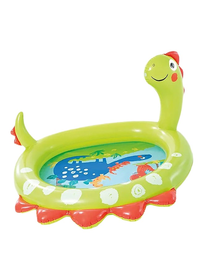 Inflatable Dinosaur Spray Kiddie Pool Multicolour 47 x 43 x 26 cm 80141