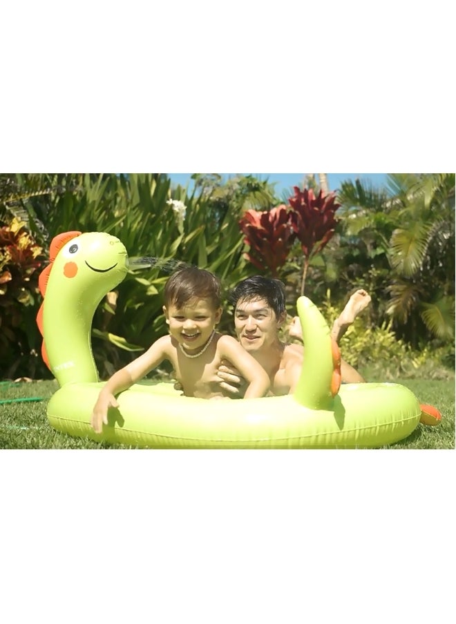 Inflatable Dinosaur Spray Kiddie Pool Multicolour 47 x 43 x 26 cm 80141
