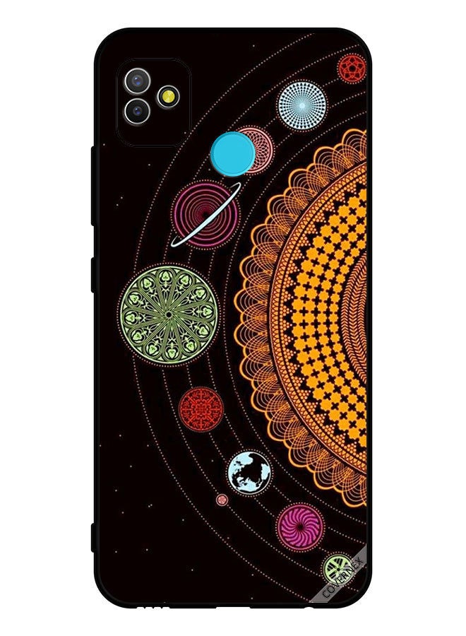 Covernex Protective Case Cover For Tecno Pop 5 Mandala Space Shapes - Image 1
