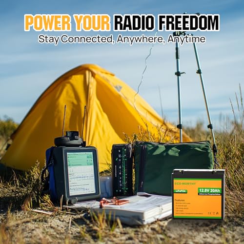 ECO-WORTHY 12V 20Ah Lithium Battery, 3000+ Deep Cycle Rechargeable LiFePO4 Lithium Ion Phosphate Battery with BMS for Trolling Motor, Fish finder, Kids Scooters, Power Wheels, Outdoor Camping - Image 5
