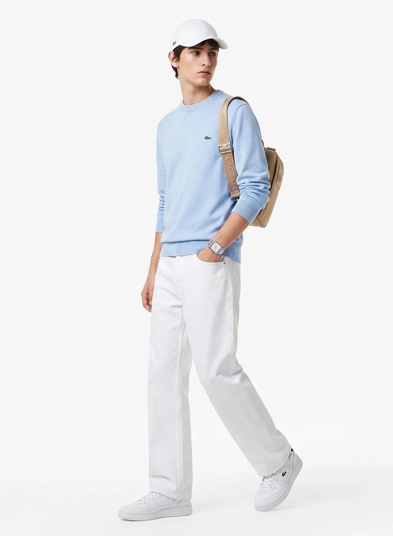 Lacoste  Logo Pullover Sweater for Men | Best Price UAE