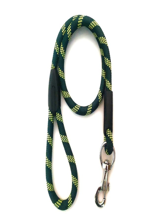PawCloud Nylon Dog Rope Leash, Large - 48 inch (4ft), Green - Image 1