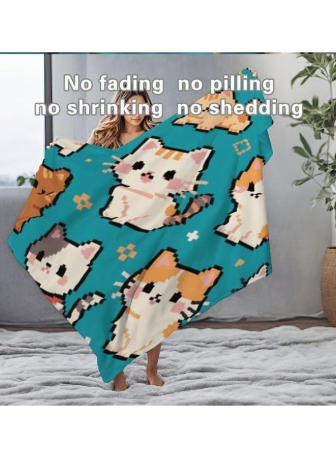 general Baby and children's cartoon flannel thin blanket (warm and comfortable, suitable for sleep, game use) 70cm*100cm - 609 - Image 5