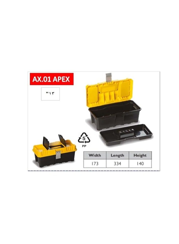 Port-Bag 13" Turkish Tool Box – Model AX.01 APEX 12 – Compact & Lightweight | Code: 8211090130 - Image 3