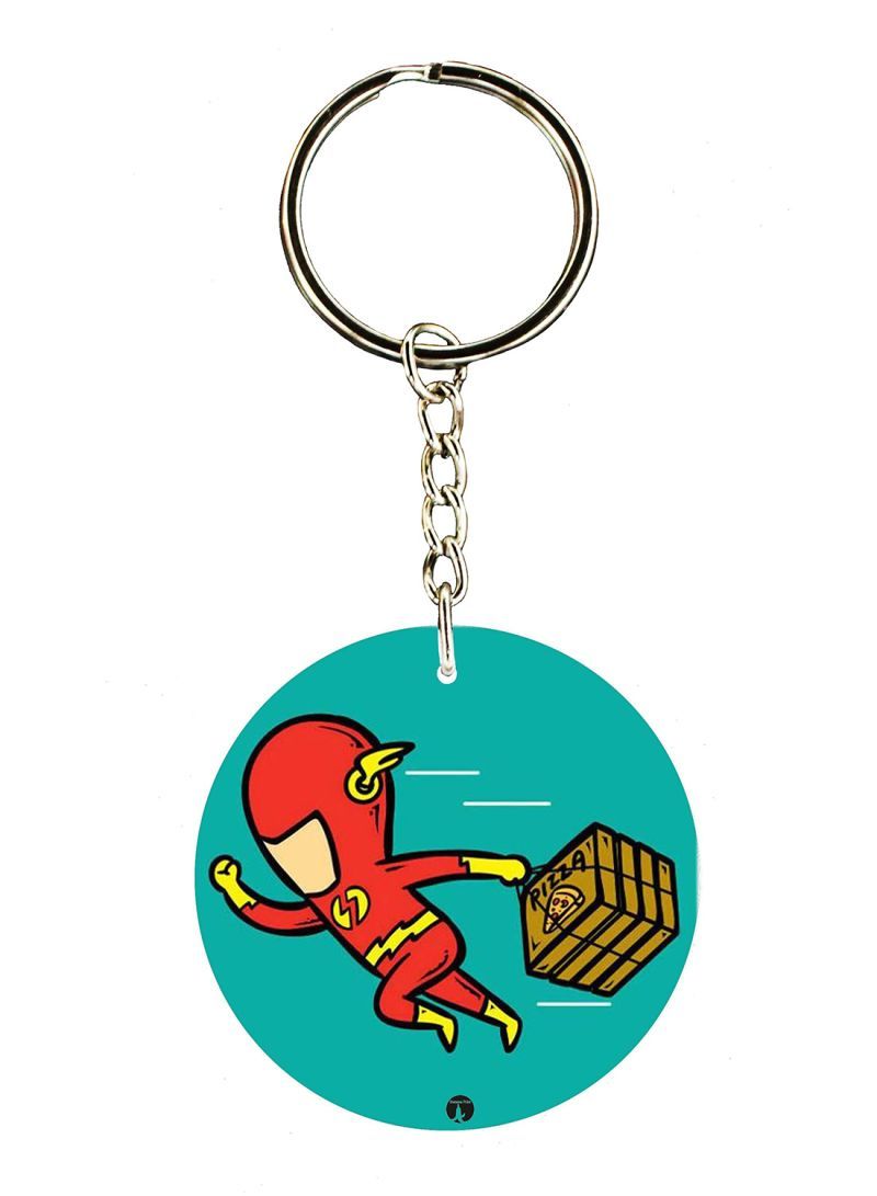 RKN The Flash Printed Keychain