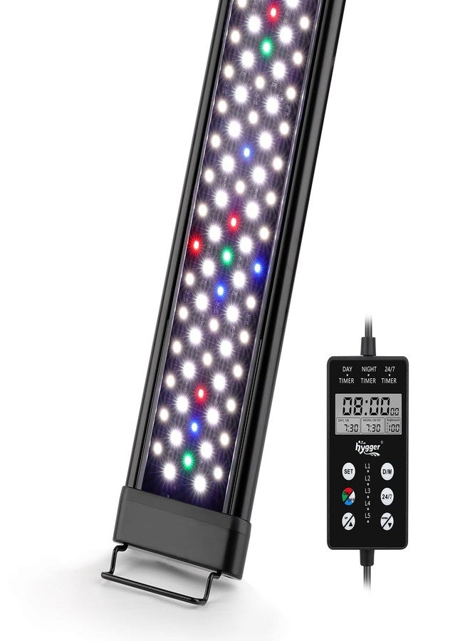 hygger Custom Full Spectrum Aquarium LED Light Daylight-Moonlight & 24/7 Mode, Adjustable Brightness 8 Colors Fish Tank Light for 36-42 Inches Planted Aquarium Light - Image 1