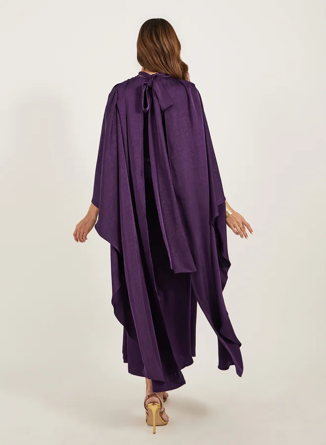 Styli  Satin Overlay Dress for Women | Best Price UAE