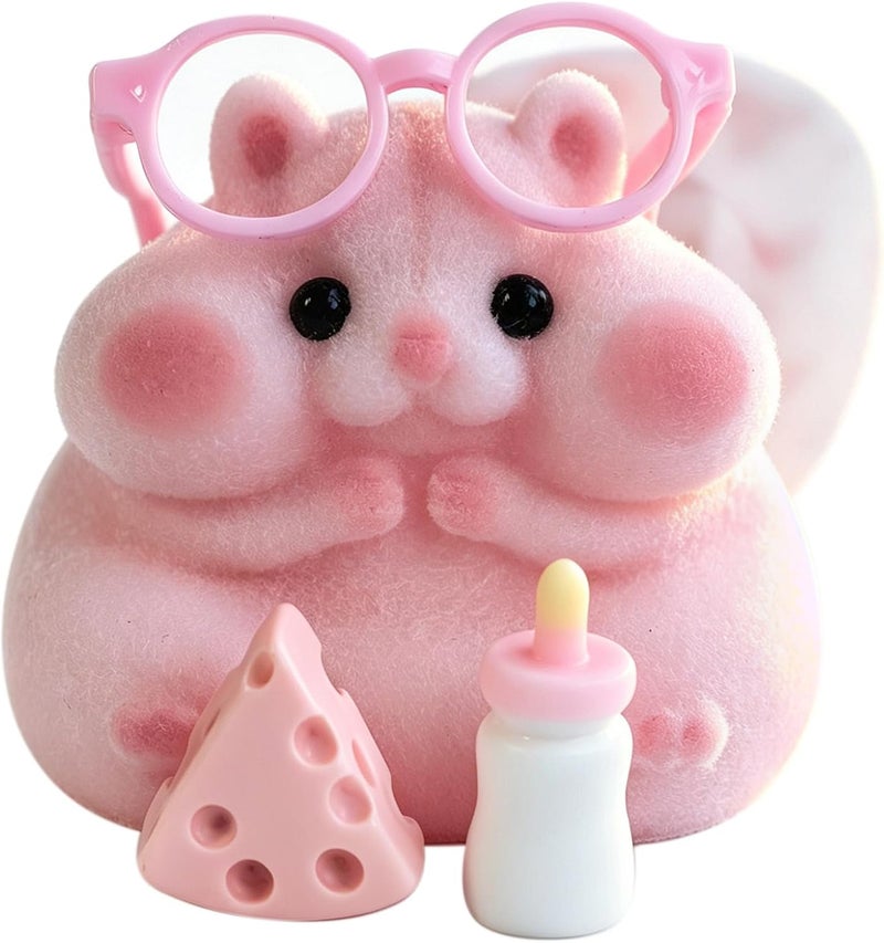 Handmade Taba Squishy Hamster Toy - Cute Stress Relief Gift for Adults &  Kids - Image 2