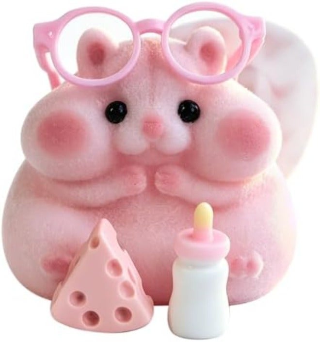 Handmade Taba Squishy Hamster Toy - Cute Stress Relief Gift for Adults &  Kids - Image 3