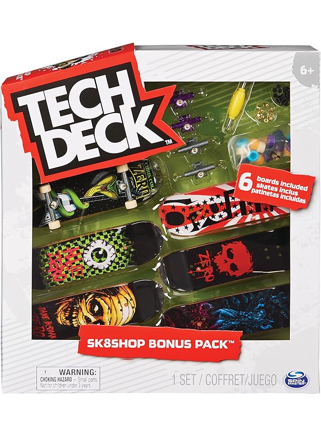 Tech Deck Sk8Shop Bonus Pack Styles Vary - Image 1