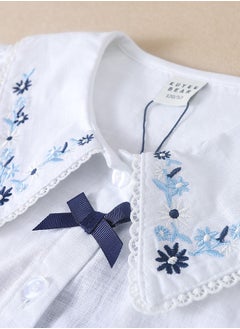 Flower Embroidered Summer Short Sleeve Blouse For Girls - pzsku/ZE4F8334BA8F4D531B2BBZ/45/_/1735563926/831b607a-02ca-4dd6-8bbc-c6109cdf607d