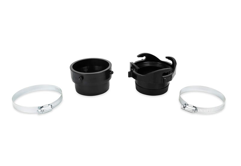 Camco Camper & RV Sewer Hose Twist Connect Kit - Quickly Connect 2 RV Sewer Hoses - Features Simple Non-Restrictive Design & Fits 3â€ Camper Sewer Hoses - Includes Lug Connector Fitting & More (39543) - Image 1