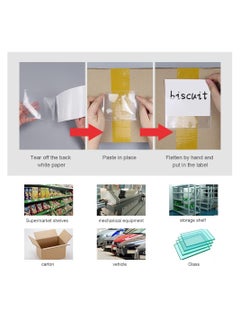 Excefore Self-Adhesive Pocket, 8 pcs Card Plastic Pocket Holder, for Labelling and Identifying Boxes, Folders, and Documents (Inner Size:14.8 * 21cm)  - Image 4