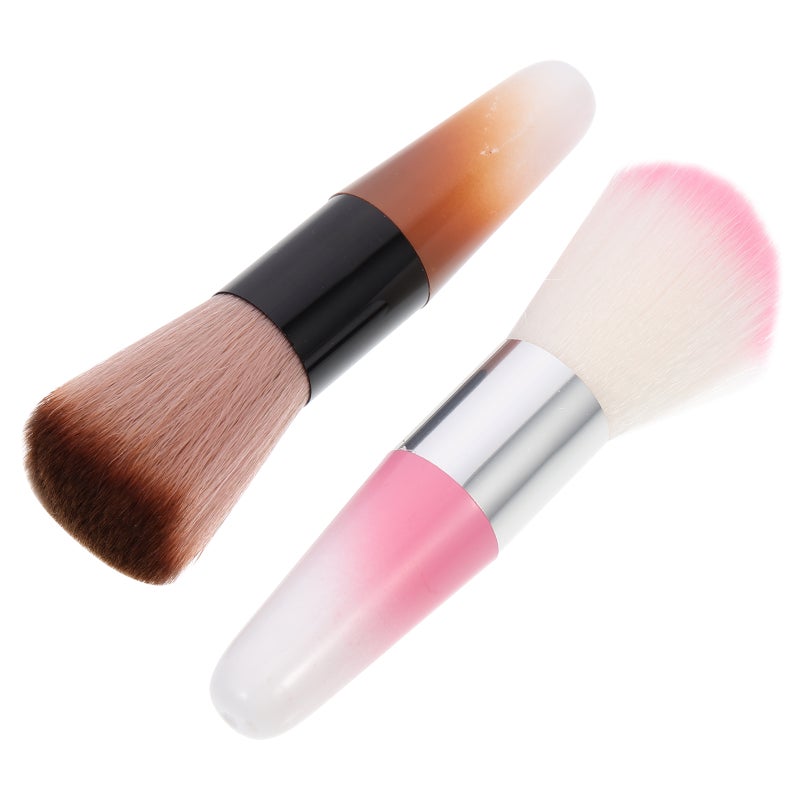 💄 فرش تنظيف الأظافر المحمولة بمقبض مقاوم للتآكل - Image 1