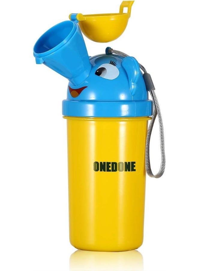 ONEDONE وعاء الأطفال المحمول ONEDONE للتبول في حالات الطوارئ للتخييم والسفر بالسيارة وتدريب الأطفال على استخدام المرحاض (للأولاد) - Image 2