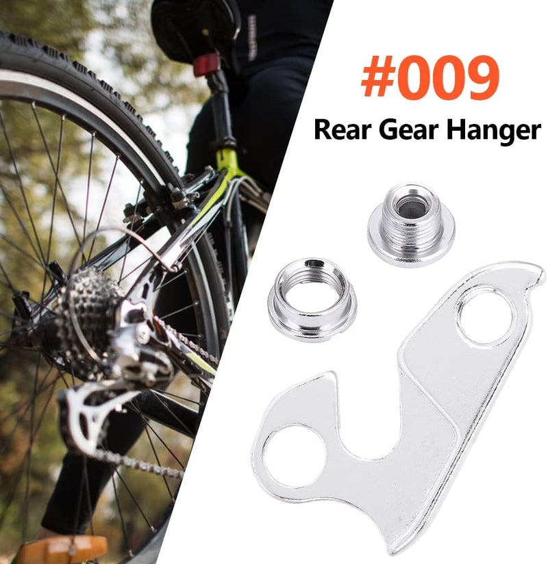 comfrt Rear Gear Mech Derailleur Hanger Aluminium Alloy Derailleur Hanger Tail Hook Drop Out Adapter for Mountain Bike - Image 5