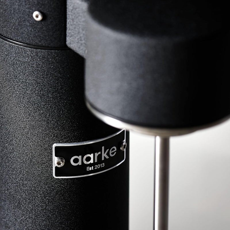 Aarke - Carbonator III Premium Carbonator/Sparkling & Seltzer Water Maker with PET Bottle (Matte Black), AAC3-Black - Image 5