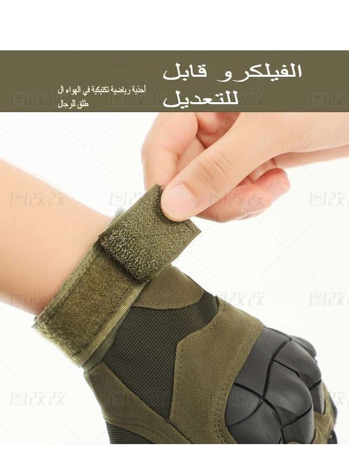 Generic Men's Tactical Gloves, Touchscreen Motorcycle Gloves with Hard Shell and Palm Padding, Suitable for: Sports, Motorcycle, Bicycle, Paintball, Hunting, Hiking, Camping, Rock Climbing - XL  - Image 5