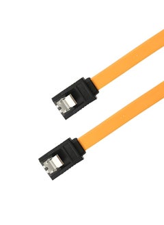Generic 45cm SATA Data Cable for Computer - High Quality, Orange 