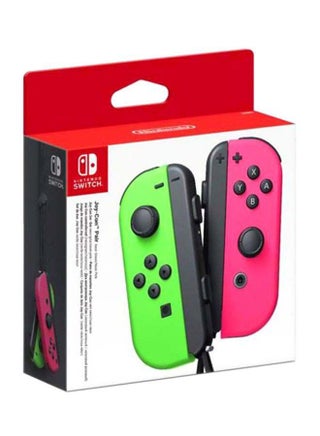 Joy Cons Wireless Controller for Nintendo Switch, L/R Controllers Replacement Compatible with Nintendo Switch - Neon Pink/Neon Green - view 4