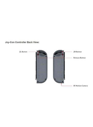 Joy Cons Wireless Controller for Nintendo Switch, L/R Controllers Replacement Compatible with Nintendo Switch - Neon Pink/Neon Green - view 3