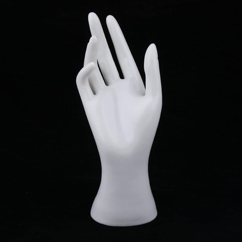 klarakoDisplay Female Mannequin Hand Jewelry Lab Tool Material Work klarakoWhite - Image 2