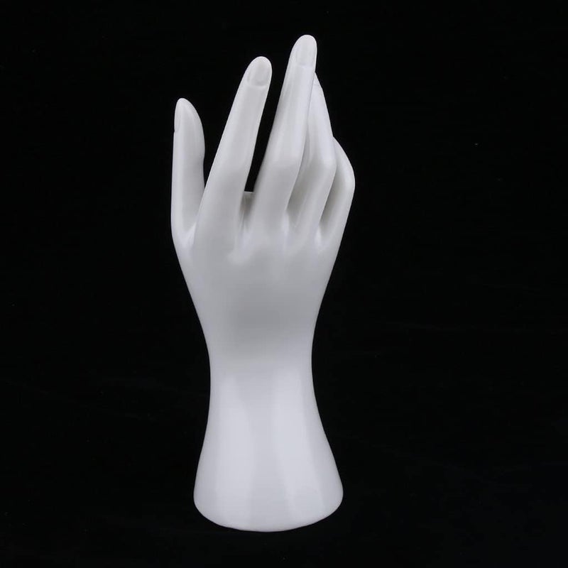 klarakoDisplay Female Mannequin Hand Jewelry Lab Tool Material Work klarakoWhite - Image 3
