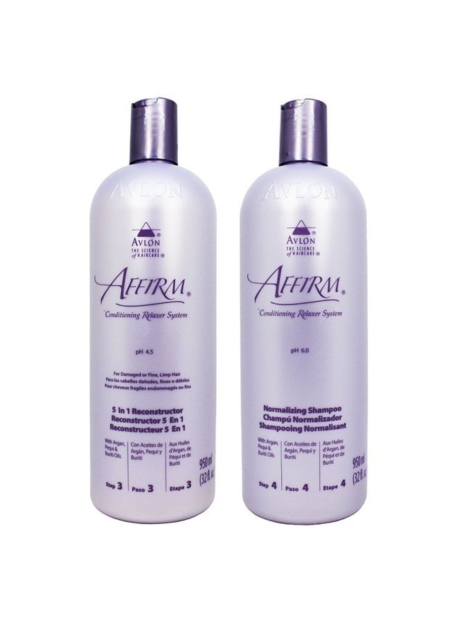 Affirm 5 In 1 Reconstructor 32 Ounce + Normalizing Shampoo 32 Ounc