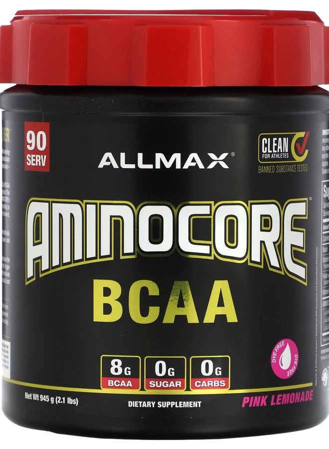 Allmax AMINOCORE™ BCAA Pink Lemonade 2.1 lbs (945 g)