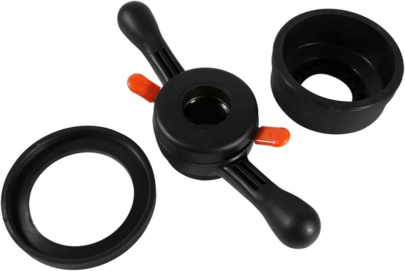 Wheel Balancer Tire Change Tool, Quick Release Wing Nut & Pressure Cup Hub Shaft Nut 40mm / 38mm / 36mm 3 / 4mm Wheel Balancer (Inner Diameter 40mm Screw Pitch 3mm) - Image 2