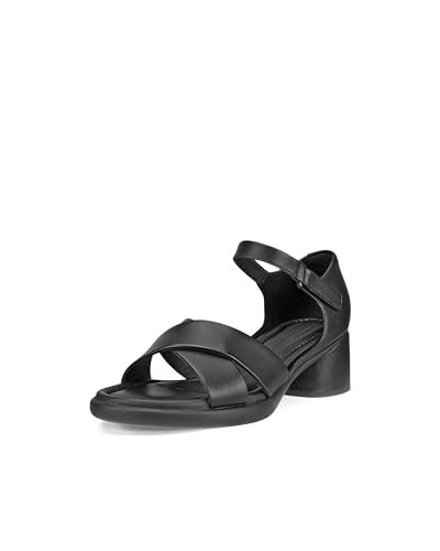 ECCO Women's Sculpted 35 Luxe Ankle Strap Heeled Sandal, Black, 10-10.5 - Image 1
