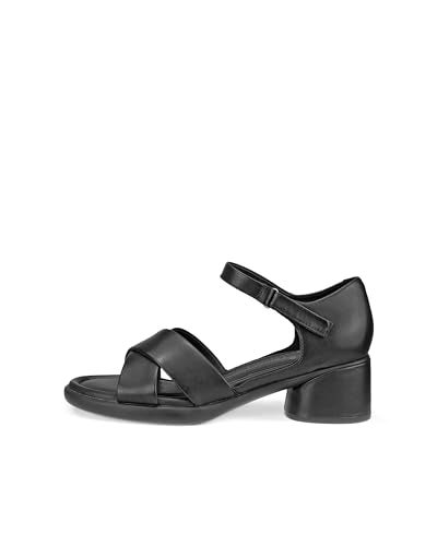 ECCO Women's Sculpted 35 Luxe Ankle Strap Heeled Sandal, Black, 10-10.5 - Image 2