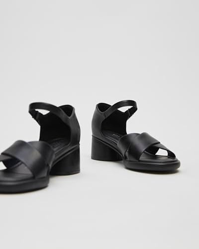 ECCO Women's Sculpted 35 Luxe Ankle Strap Heeled Sandal, Black, 10-10.5 - Image 4