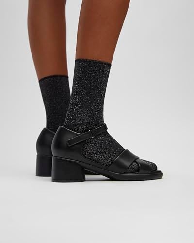 ECCO Women's Sculpted 35 Luxe Ankle Strap Heeled Sandal, Black, 10-10.5 - Image 3