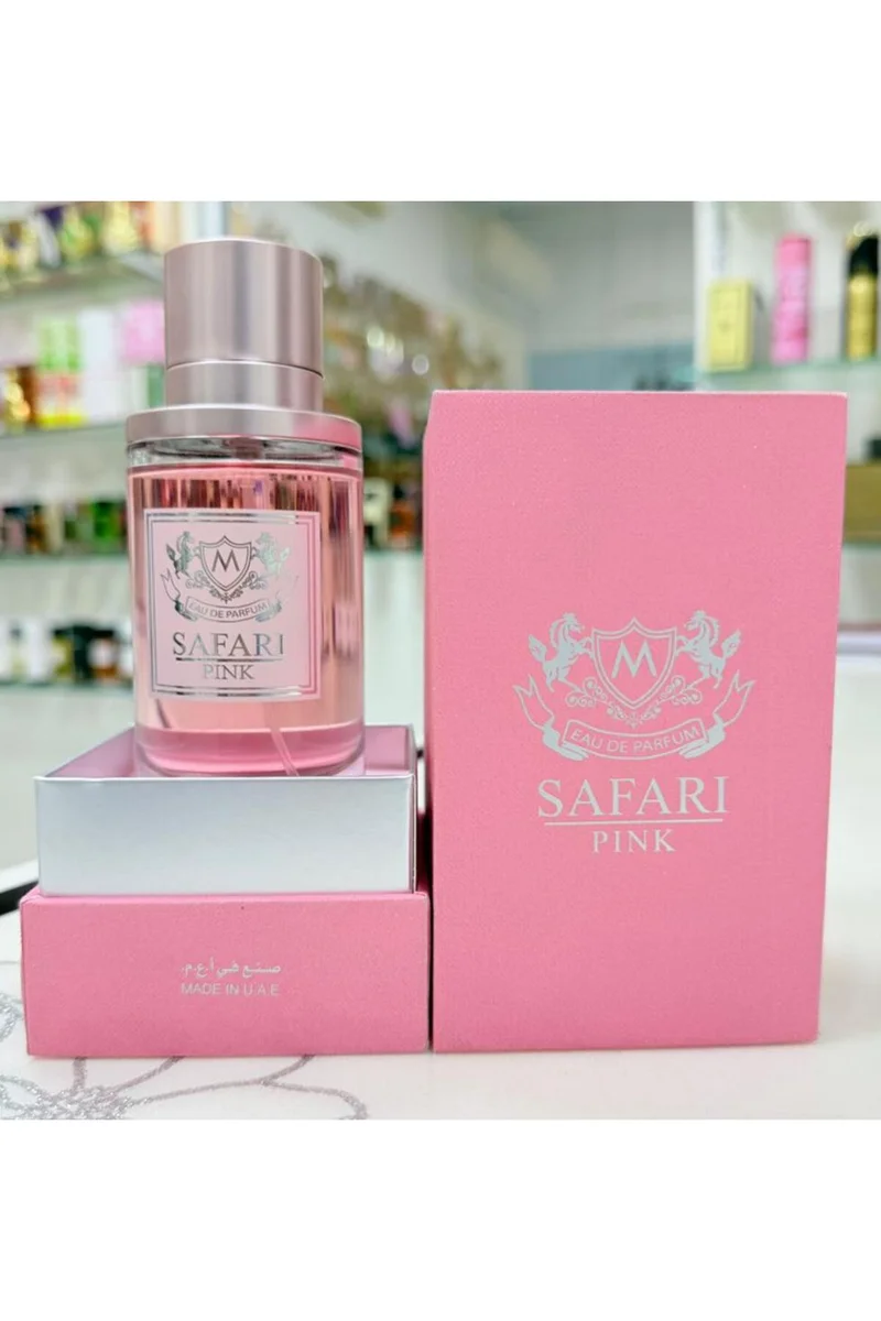 محبوب للعطور Safari Pink Eau De Parfum 100ml | Elegant & Feminine Fragrance