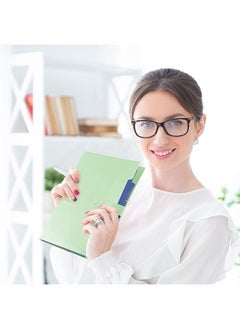 Generic A4 Paper Expanding File Folder with 32 Labels 5 Pockets Cute Folders Green  - Image 5